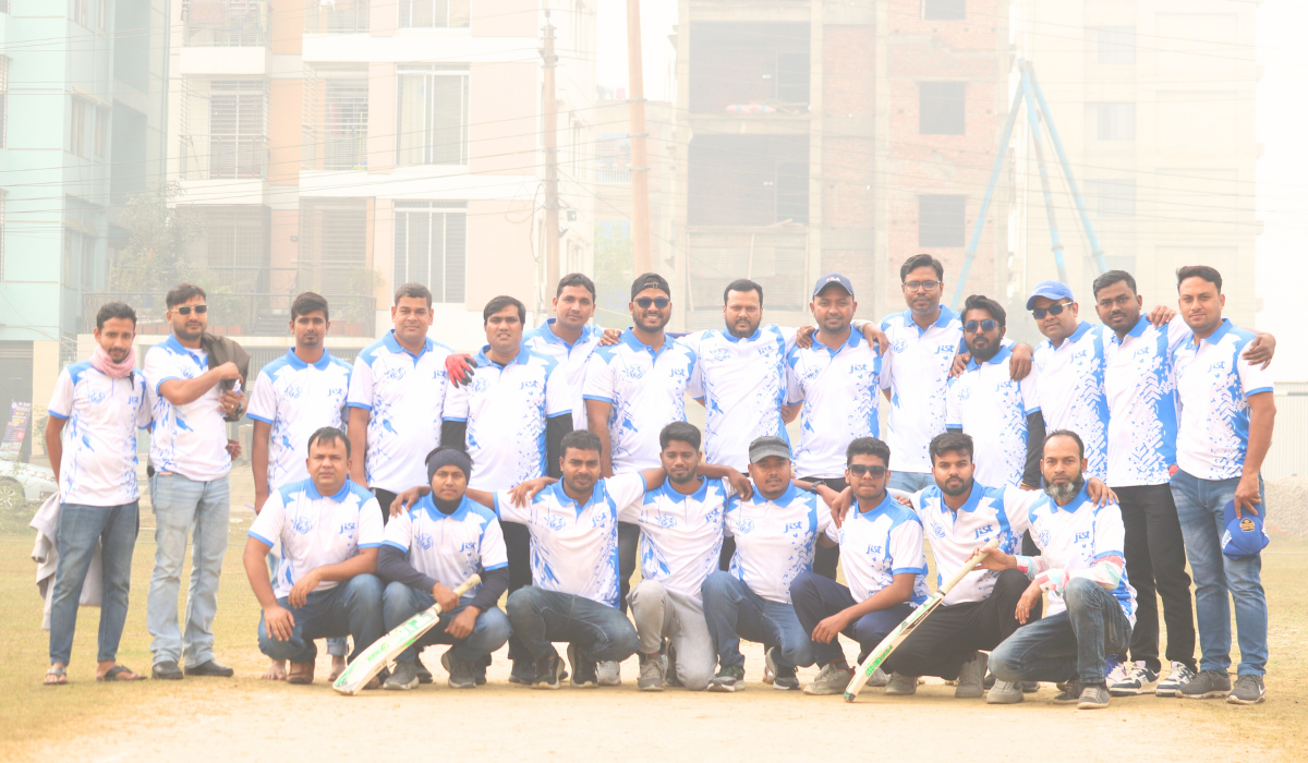 Team collaboration in modern office